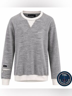 RVCA Gray Crewneck Sweatshirt Mens Medium Long Sleeve Pullover